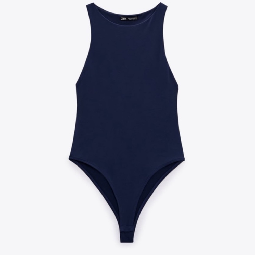 NWT Zara Halter Bodysuit